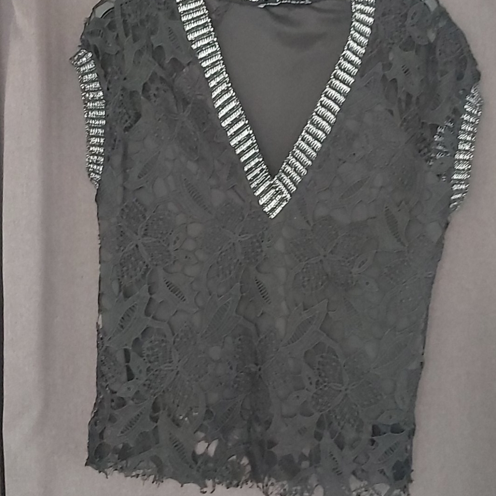 Zara lace top